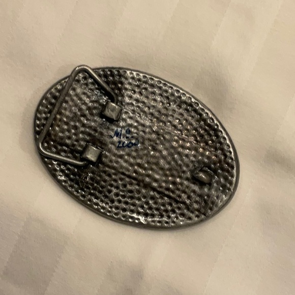 Rhinestone Belt Buckle - Pink M (or W - you choose!) - Picture 3 of 4